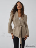 All I Graceful Wanted Tie Cardigan