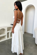 Ophelia Boutique Long Backless Dress Statement Occasion Edit