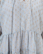 All That Glitters Swiss Dot Tiered Babydoll Dress
