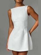 Alyssa Backless Mini Dress