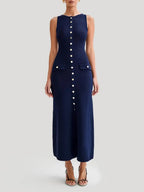 Amelia Sleeveless Long Maxi Dress
