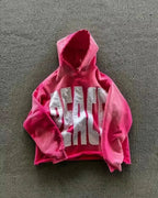 American Gothic Skull Large Zipper Hoodie