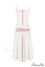 Amore Dropped Stylish Waist Midi Dress