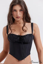 Analia Elegant Black Corset