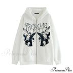Cozy Mysterious Dark Gothic Hoodie
