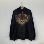 Angel Wing Functional Pleat Hoodie