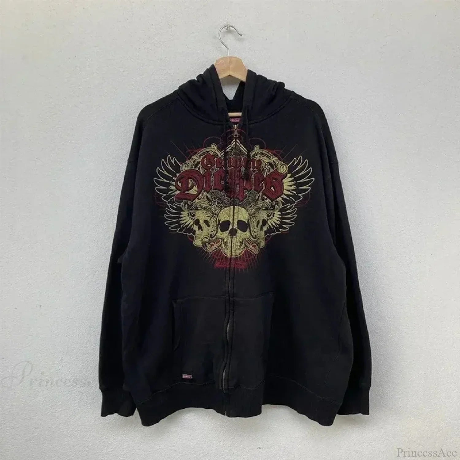 Angel Wing Functional Pleat Hoodie