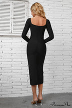 Anna Embellished Stylish Midi Dress