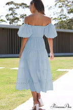 Anne Elegant Tiered Dress