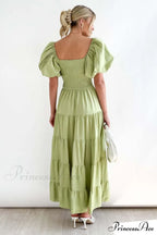 Anne Elegant Tiered Dress