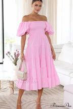 Anne Elegant Tiered Dress