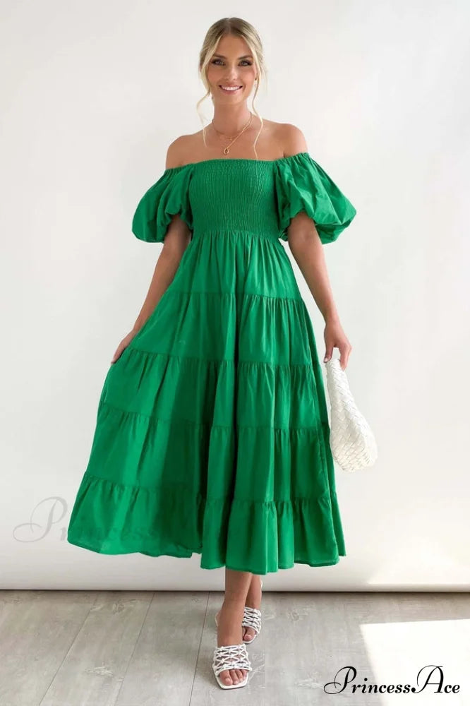 Anne Elegant Tiered Dress
