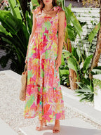 Yolanda Aesthetic Silk Dress for Summer Statement Occasion Edit