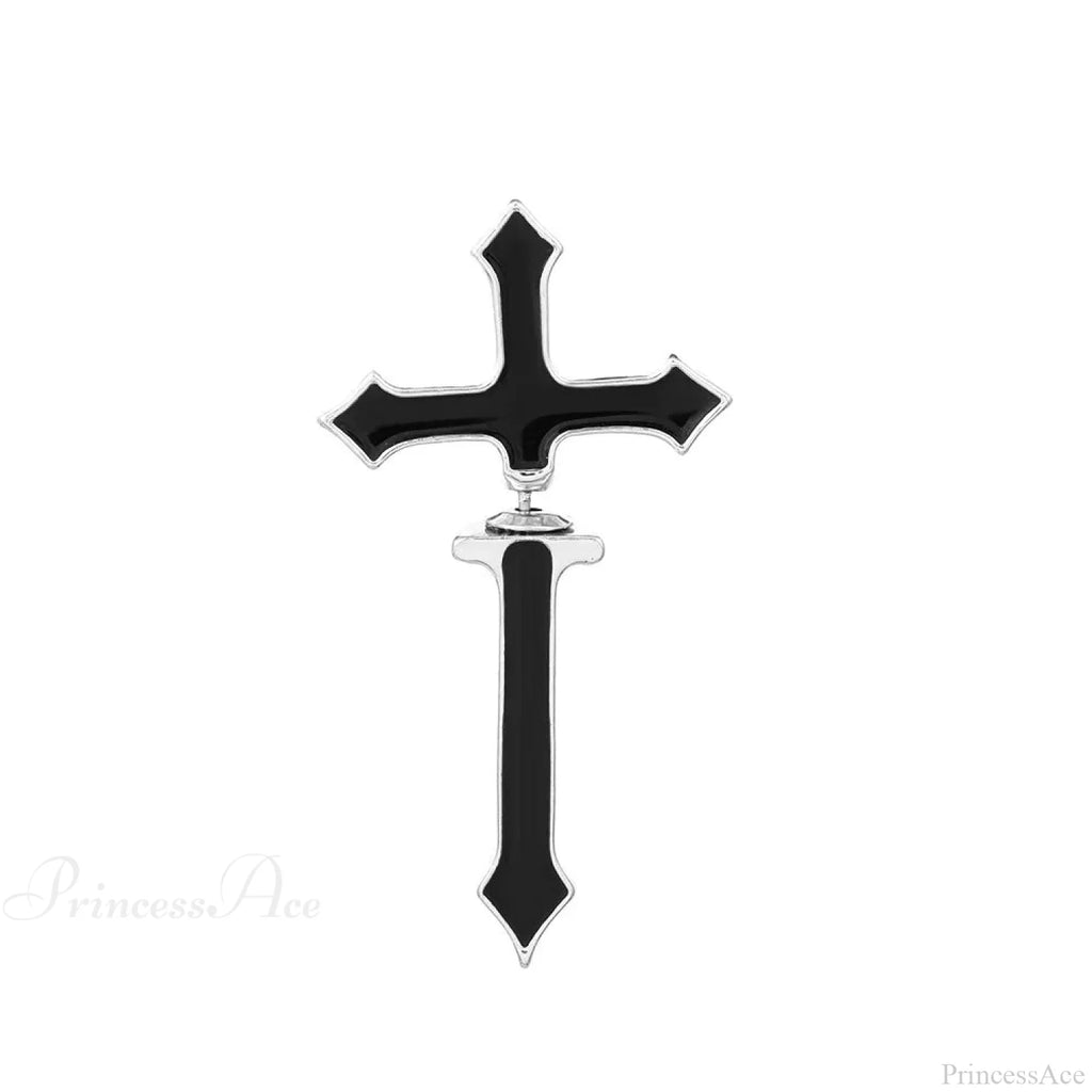 Antique Dim Gothic Blade Stiletto Earring
