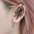 Antique Dim Punk Gothic Blade Dagger Earring
