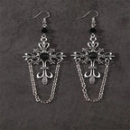 Antique Fairy Wings Grunge Dangling Earring