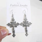 Antique Fairy Wings Grunge Dangling Earring