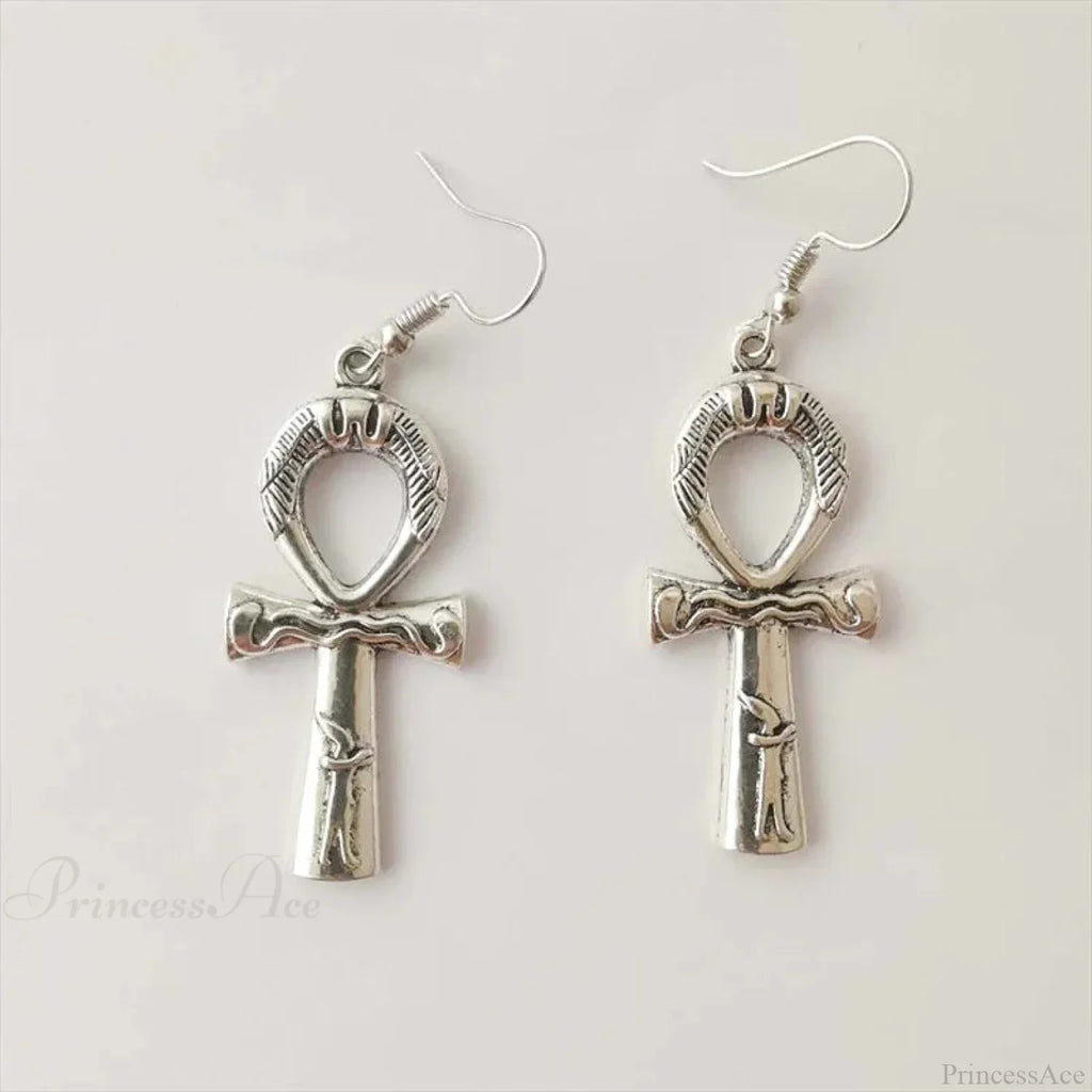 Antique Fairy Wings Grunge Dangling Earring