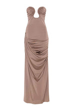 Jenni Effortless Ruffled V Neck Maxi Dress Chic Silhouette Collection