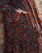 Artistry Pocketed Floral Ruffle Tiered Maxi Dress