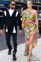 Asfrid Printed Stylish Maxi Dress