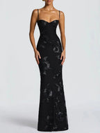 Aurelia Floral Print Maxi Dress