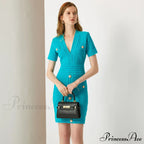 AURETA KNITTED Stylish MINI DRESS