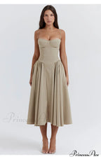 Aurora Midi/Maxi Stylish Bustier Corset Dress
