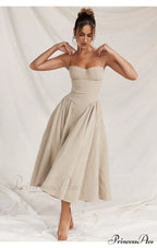 Aurora Midi/Maxi Stylish Bustier Corset Dress