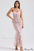 Azzurra Rose Stylish Lace Dress
