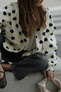 Printed Long Sleeve Jacket