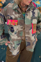 Authentic Vintage Camouflage Jacket