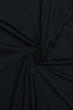 Halter Mesh Panel Maxi Dress