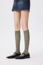 Sheer Mesh Breathable Knee High Socks