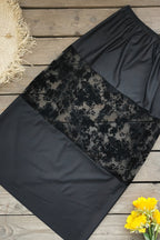 Leopard Lace Three Piece Swim Set