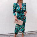 Eugenia Premium Long Sleeved Maxi Dress Elevated Occasion Wear