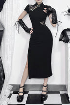 Elegant Fusion Gothic Dress