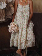 Fabiana Chic Maxi Dress of Effortless Elegance Silhouette Collection