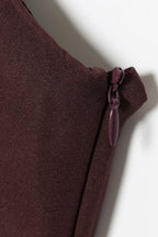 Strapless Strap Mini Tie Sexy Bodycon Mini Dress