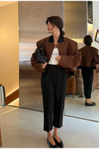 Vintage Lapel Short Jacket