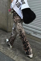 HipHop Leopard Baggy Jeans