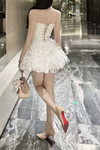 Corset Bow Bustier Mini Dress