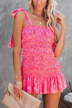 Ianthe Elevated Dress with Ruffles Evening Wear Edit