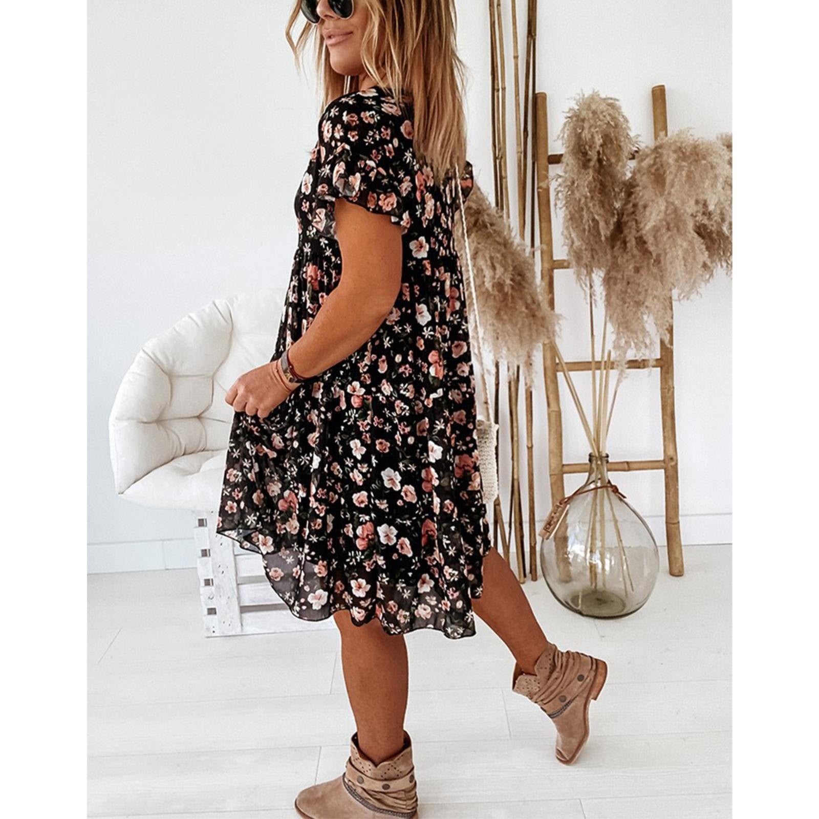 Creusa Relaxed and Stylish Summer Dress for Women Sophisticated Look