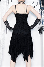 Slim Velvet Gothic Dress
