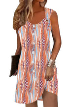 Women's Summer Vacation Sleeveless Dress