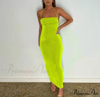 Backless Draped Maxi Dress