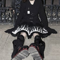 Baggy Lace Gothic Lolita Cake Skirt