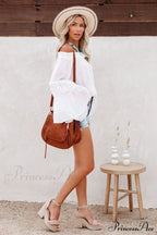 Bamboo Flare Stylish Sleeve T-shirt