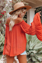 Bamboo Flare Stylish Sleeve T-shirt